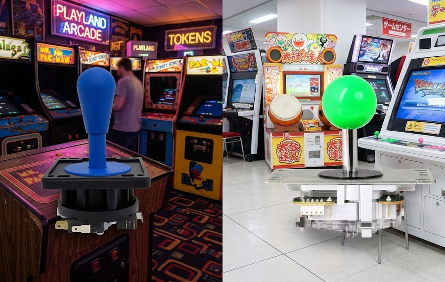 Come scegliere joystick arcade per la sala giochi