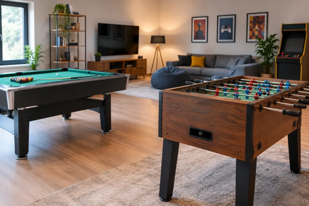Come organizzare sala giochi in casa: idee pratiche