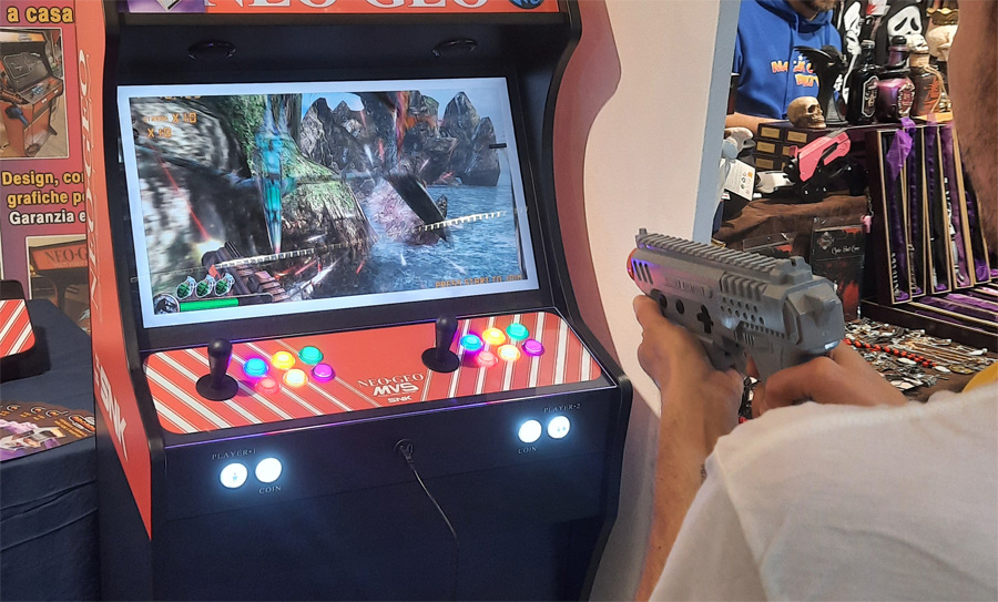Come collegare lightgun Sinden al cabinato